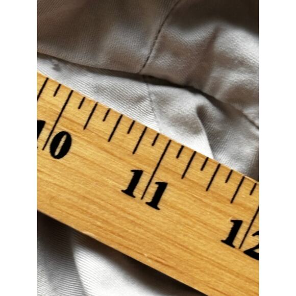 Banana Republic Straight Fit Chino Pants Men’s 32x30 Gray 100% Cotton -2 FLAW - Picture 4 of 16